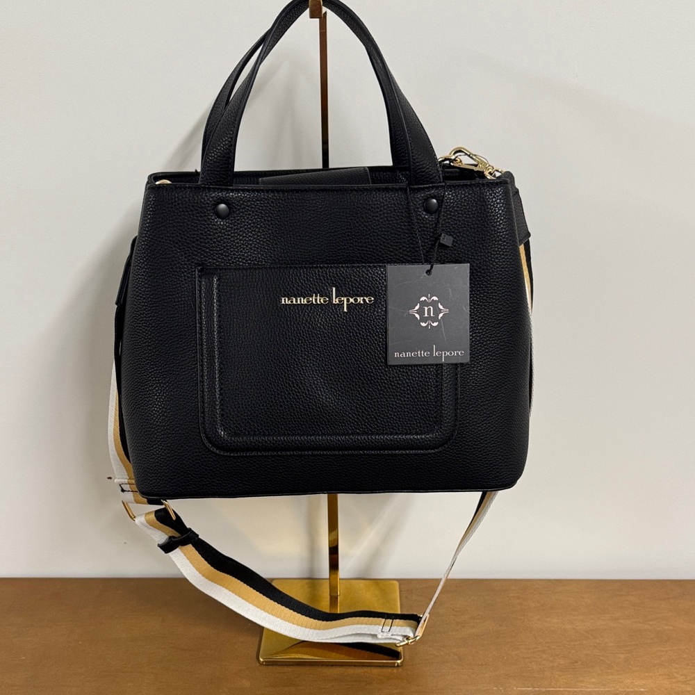Nanette Lepore Black Satchel Bag